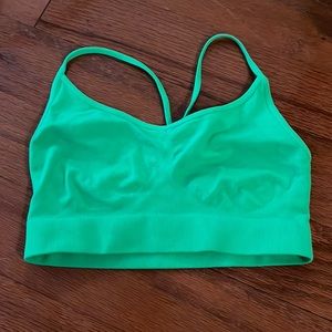 Malibu sugar green bra